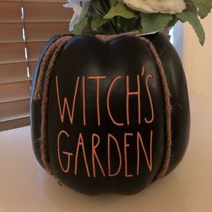 Rae Dunn Witch's Garden planter